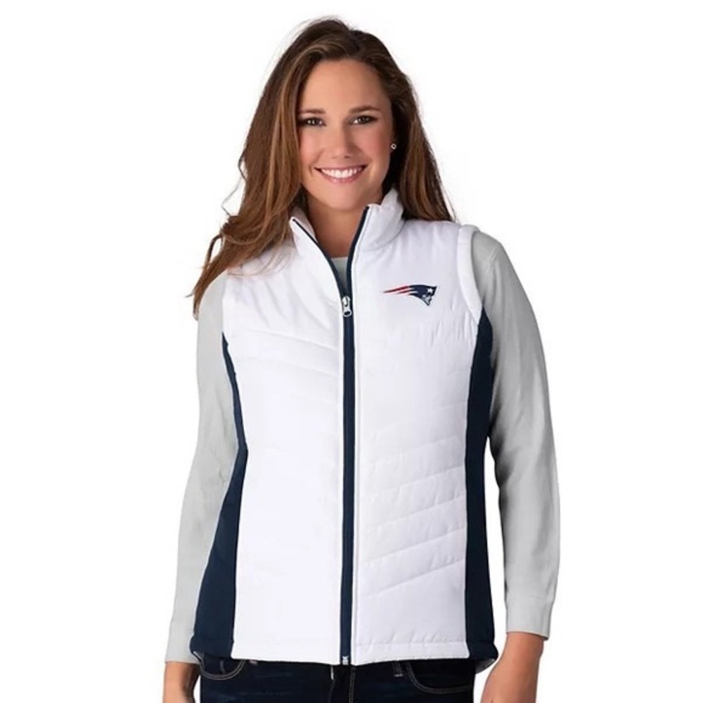 New England Patriots puffer vest